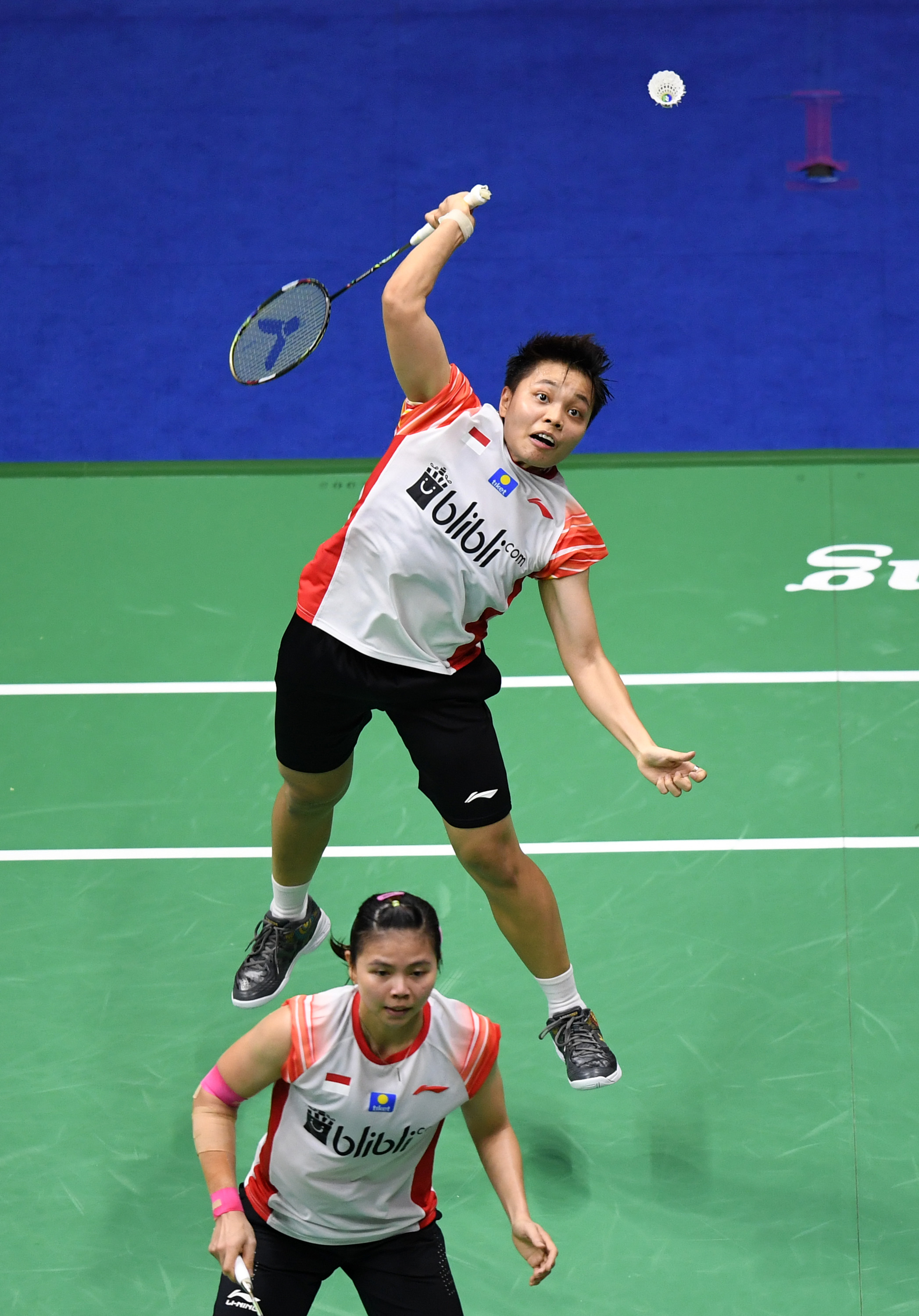 印度羽毛球队横扫日本羽毛球队，辛杜三分雨点燃全场