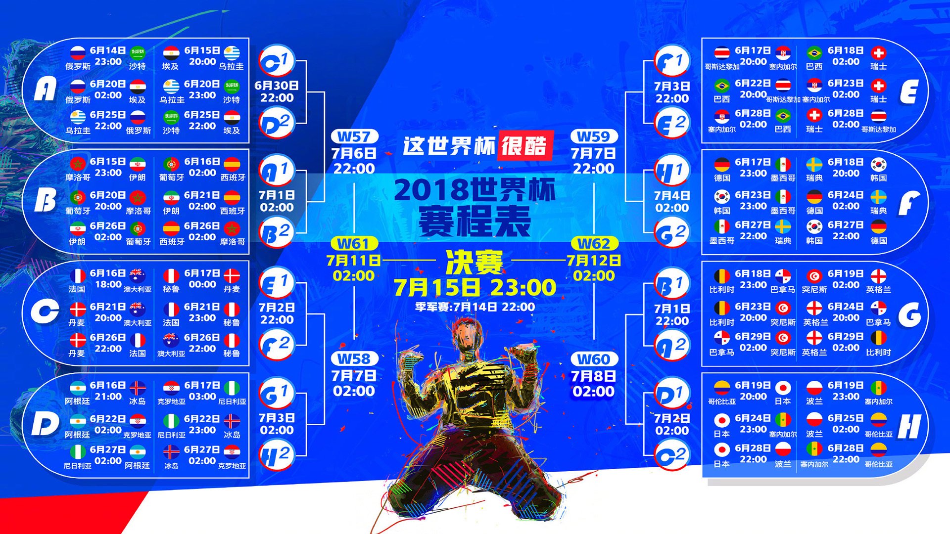 沙漠之狮震惊世界，伊朗铁骑踏碎桑巴荣耀，苏亚雷斯独舞H组死亡之组